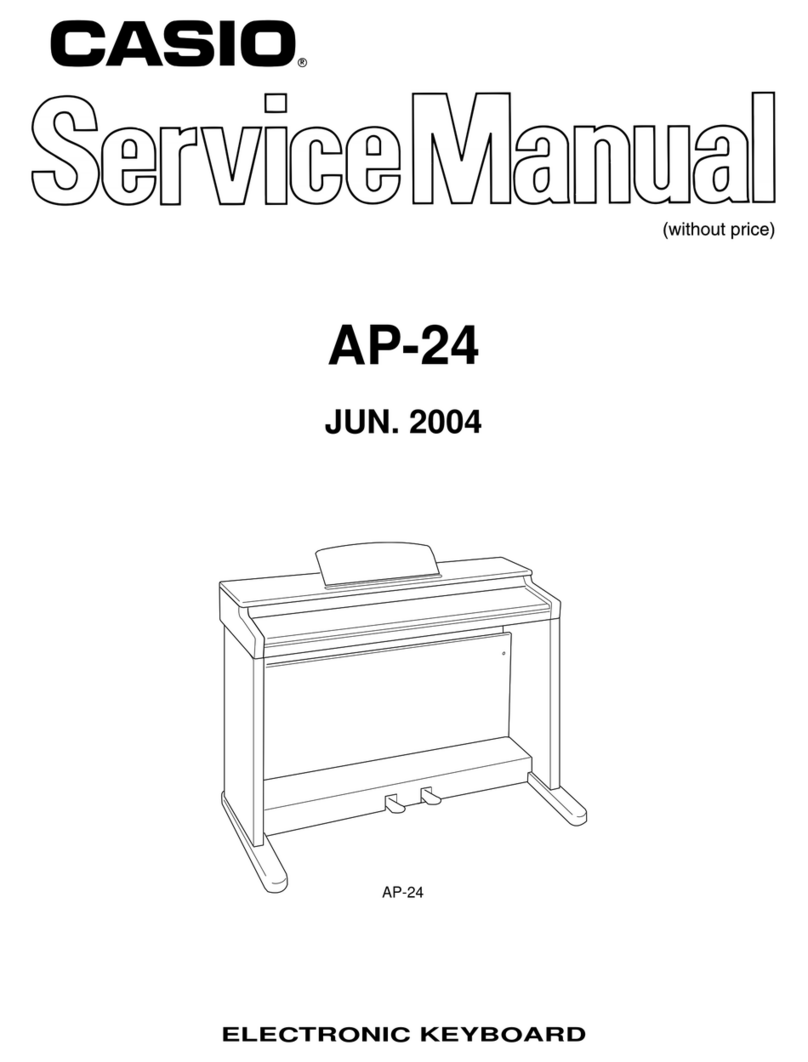 Casio Celviano AP-24 User manual