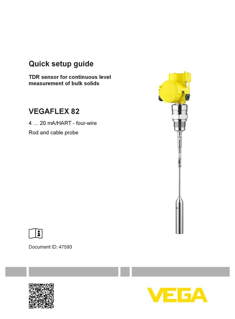 Vega VEGAFLEX 82 Quick setup guide