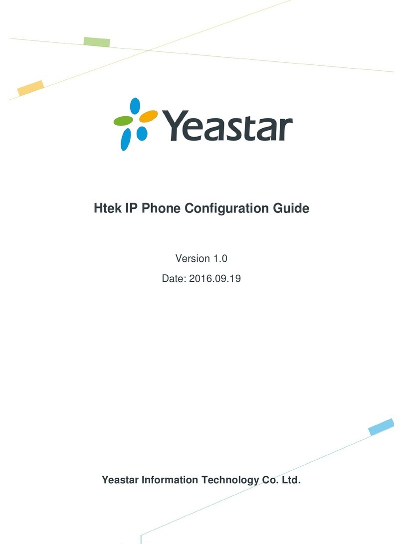 Yeastar Technology HTEK Configuration guide