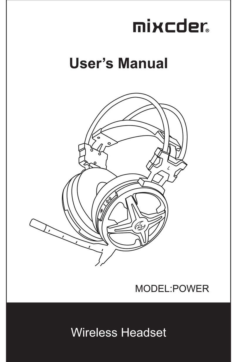 Mixcder POWER User manual