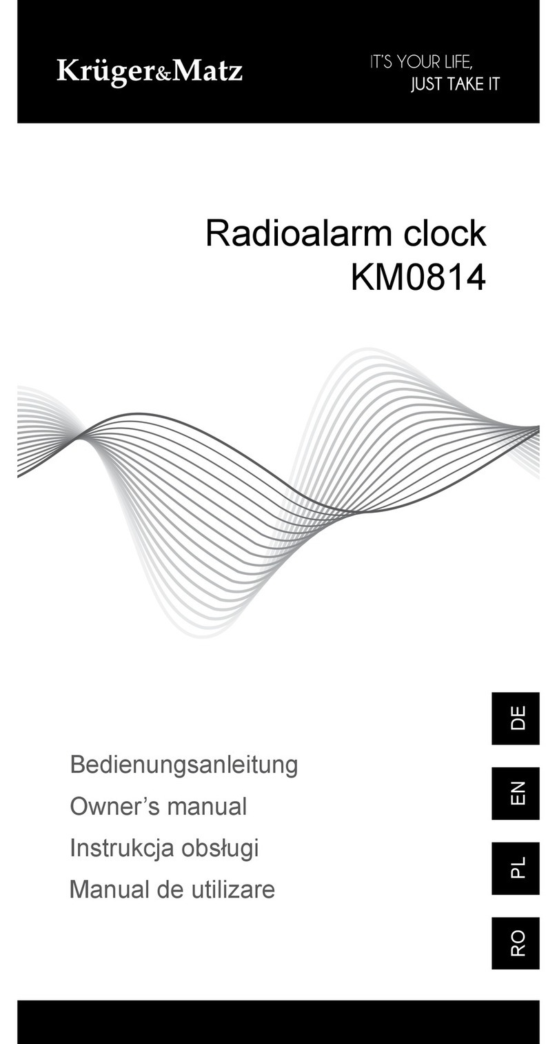 Kruger&Matz KM0814 owner's manual