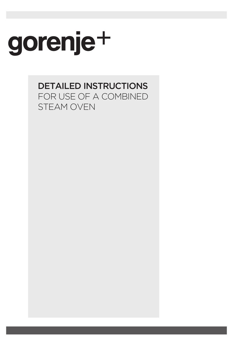 Gorenje Plus GS778X Detailed instructions