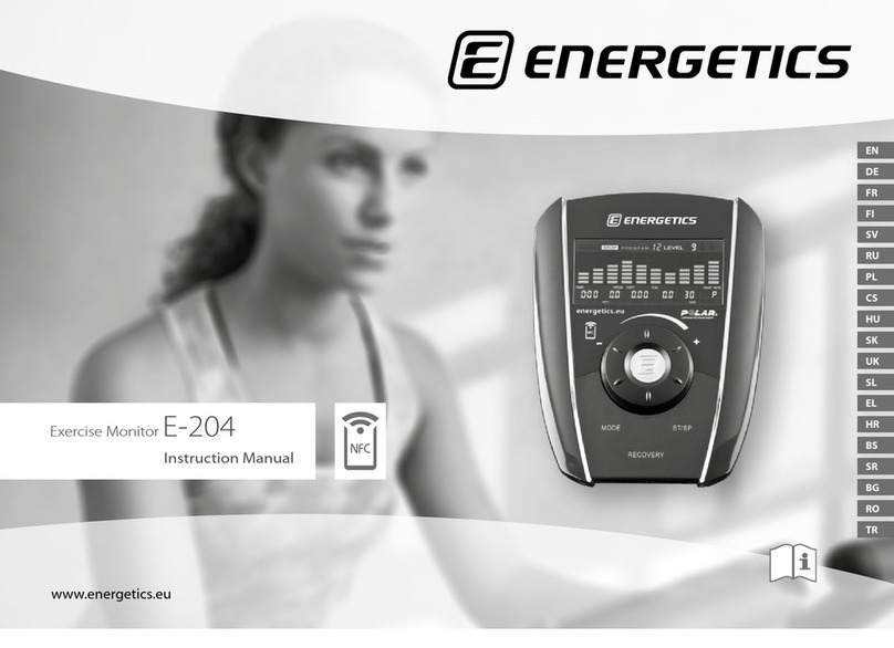 Energetics E-204 instruction manual