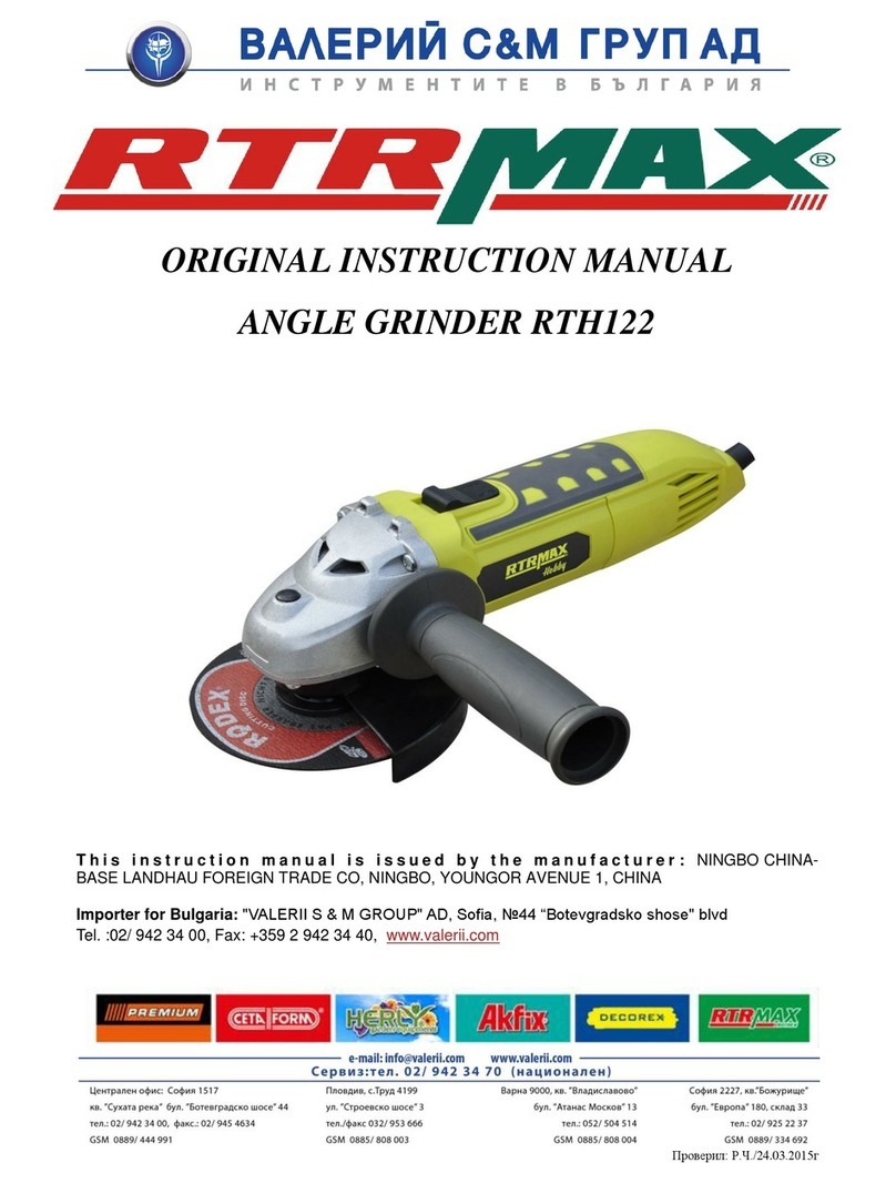 VALERII S & M GROUP RTH122 User guide