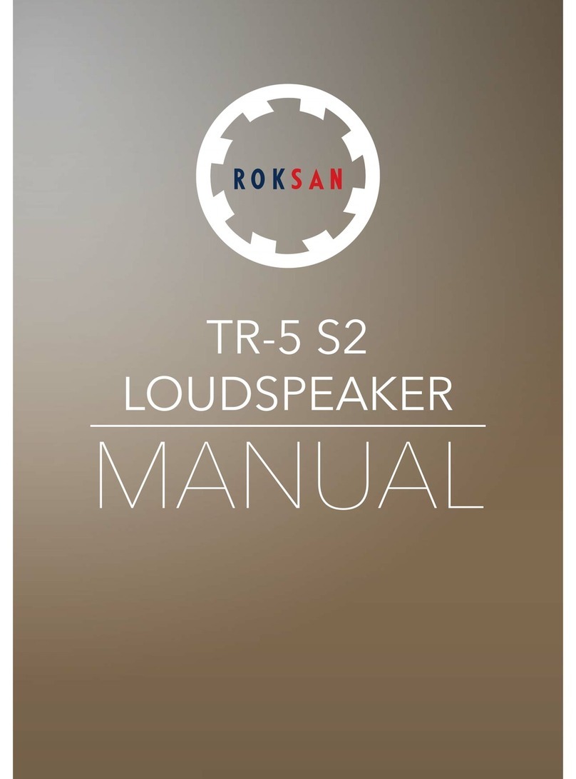 Roksan Audio TR-5 S2 manual