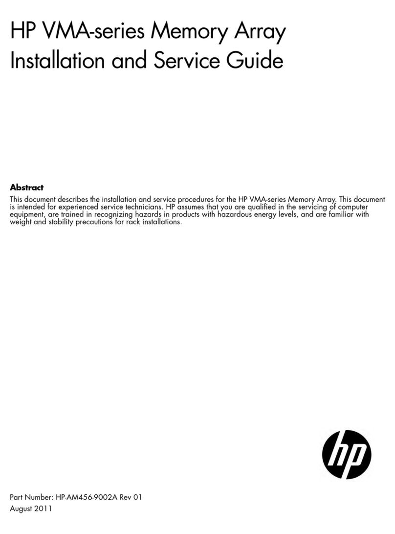HP VMA Series Installation and service guide