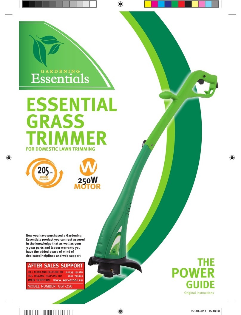 Gardening Essentials GGT-250 Original instructions