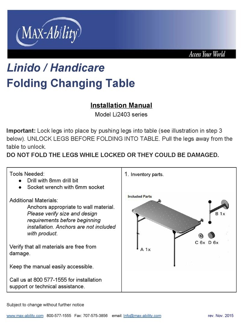 Max-Ability Li2403 installation manual