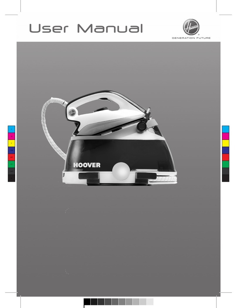 Hoover PRB2500 User manual