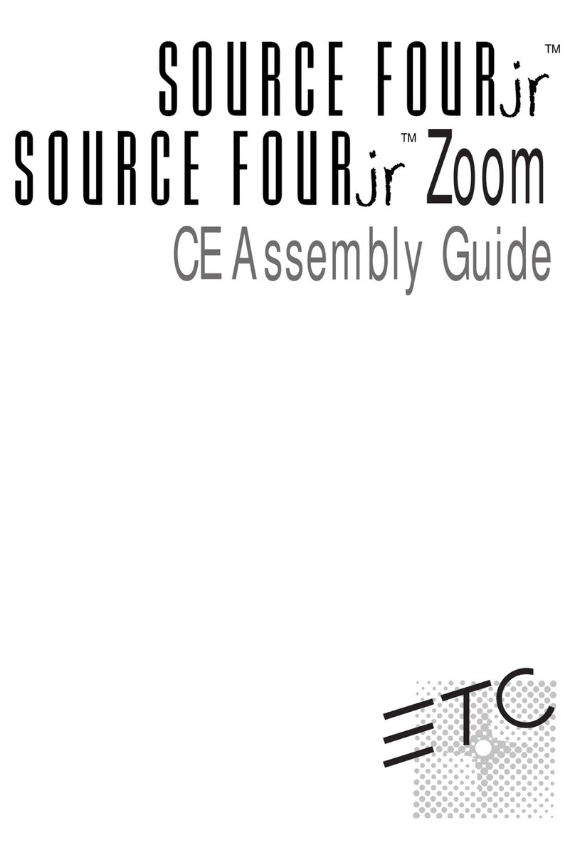 ETC Source Four jr User manual