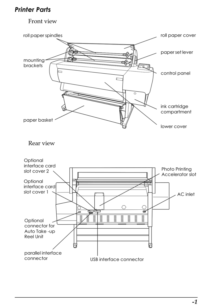 Epson Stylus Pro 10000 Series User manual