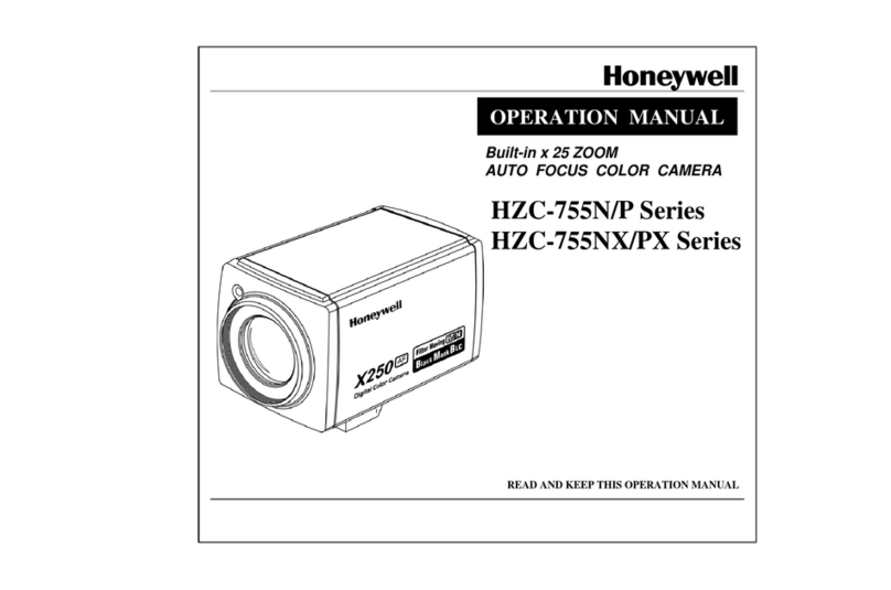 Honeywell HZC-755N/P Series Operation manual