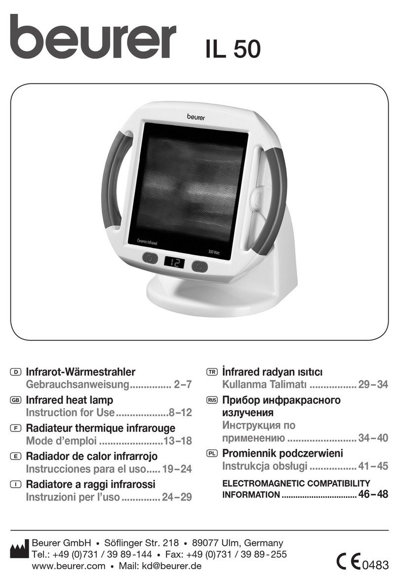 Beurer IL 50 Instructions for use