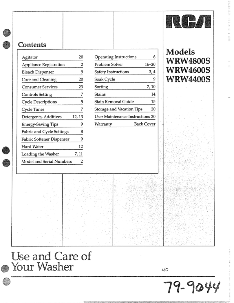 RCA WRW4800S User manual RCA WRW4800S User manual