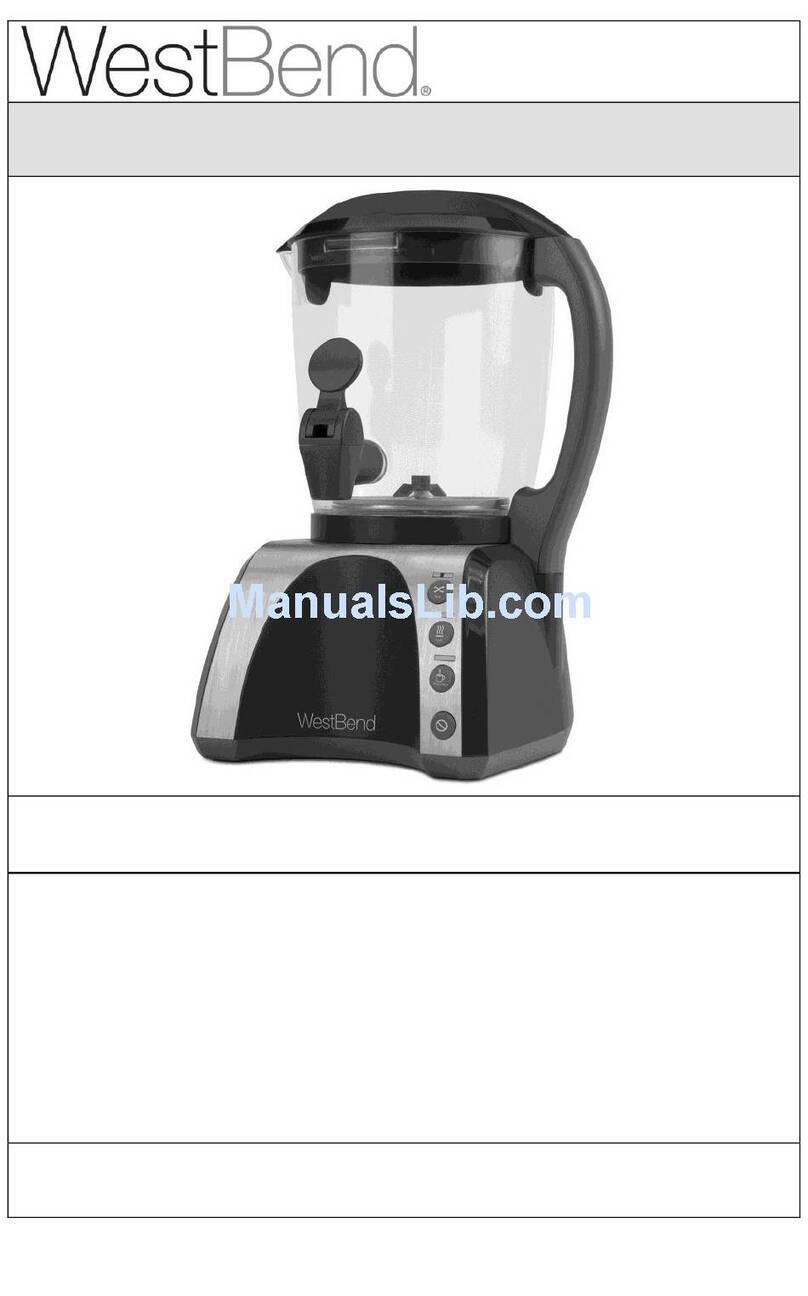 West Bend L5929 User manual