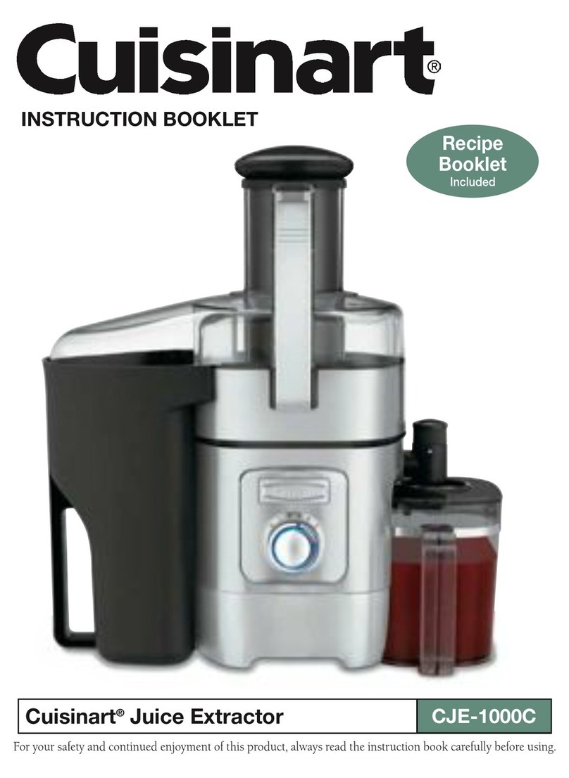 Cuisinart cje-1000C User manual
