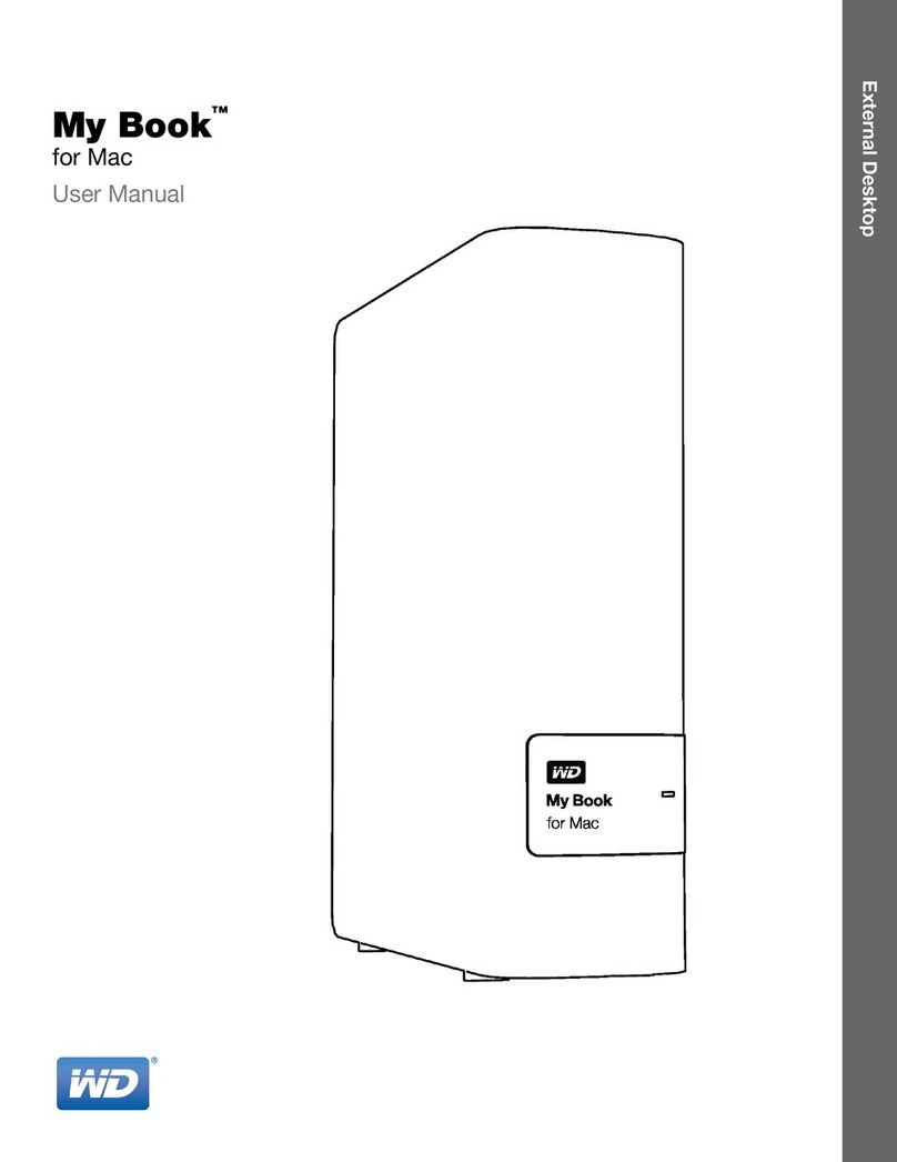 Western Digital My Book Studio user manual