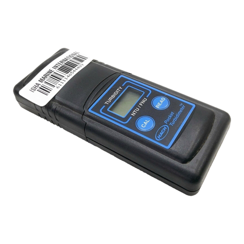 Hach POCKET TURBIDIMETER User manual