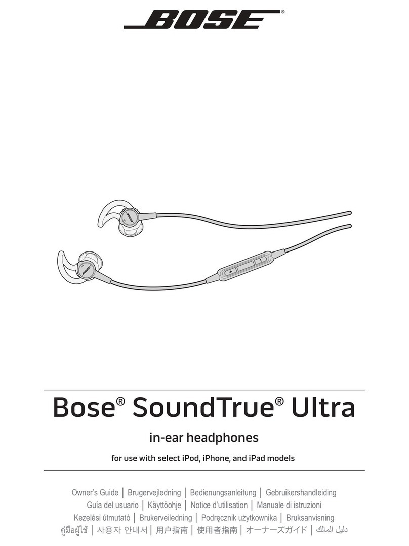 Bose SoundTrue Ultra User manual