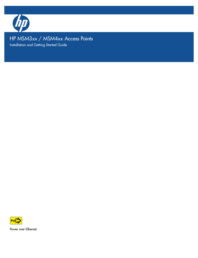 HP msm4 series User manual