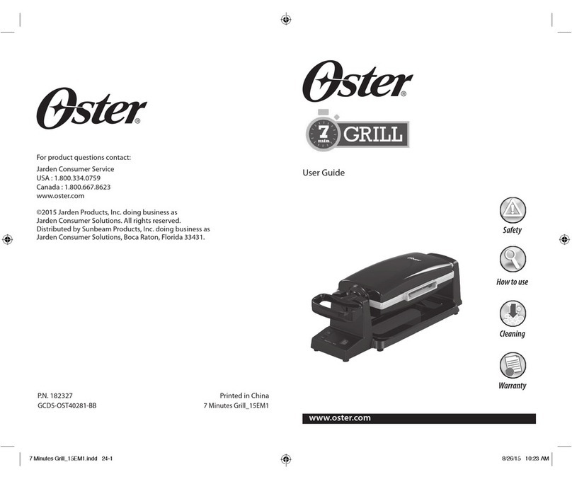 Oster 15EM1 User manual Oster 15EM1 User manual