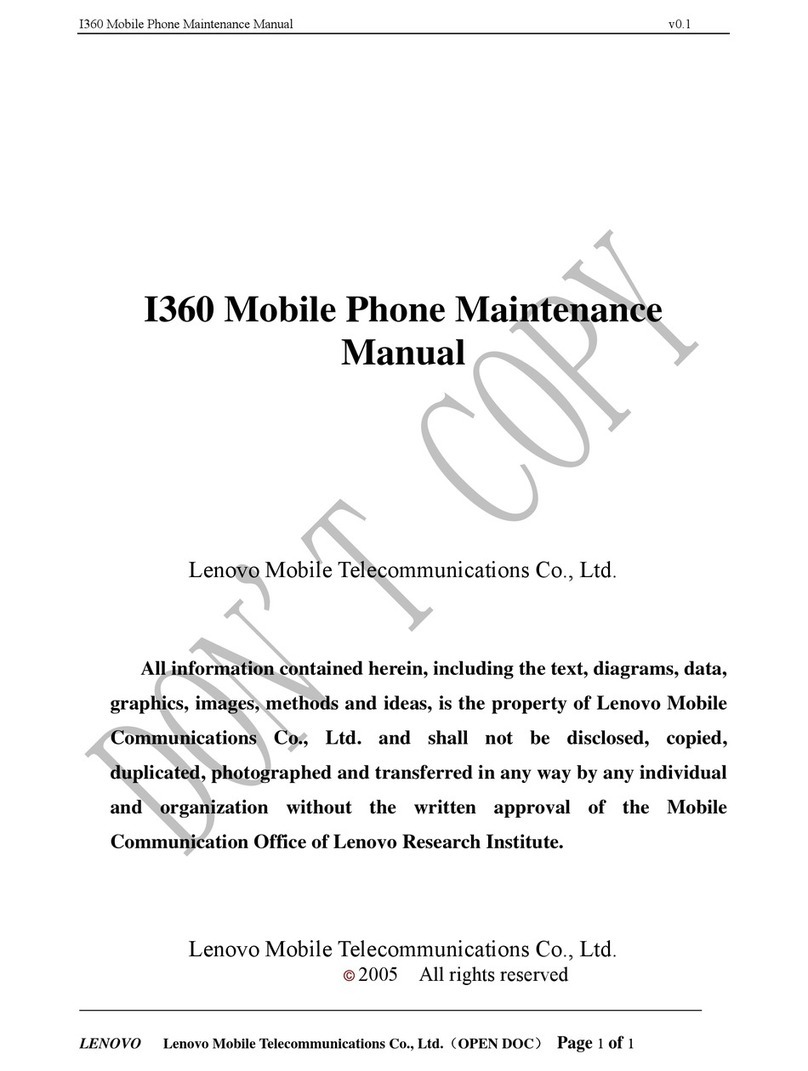 Lenovo I360 User manual