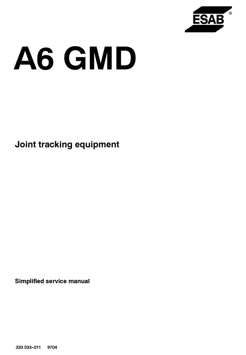 ESAB A6 GMD User manual
