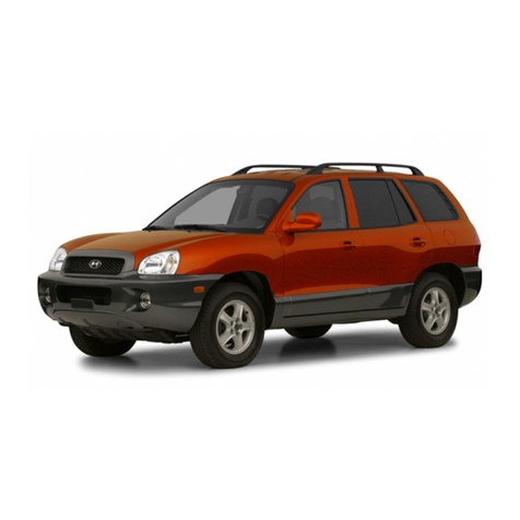 Hyundai Santa Fe 2002 owner's manual