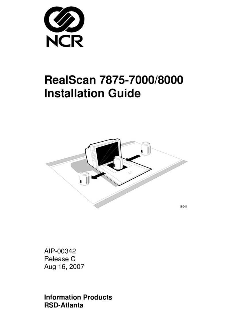 NCR RealScan 7875-7000 User manual