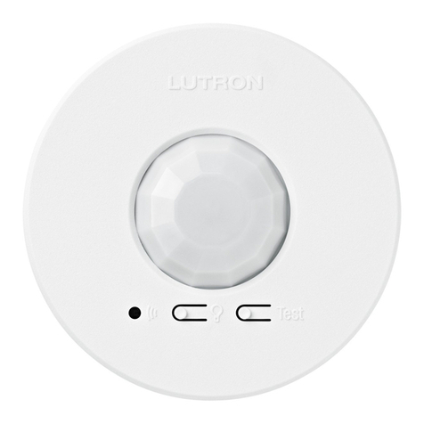 Lutron Electronics LRF2-OCR2B-P-WH User manual