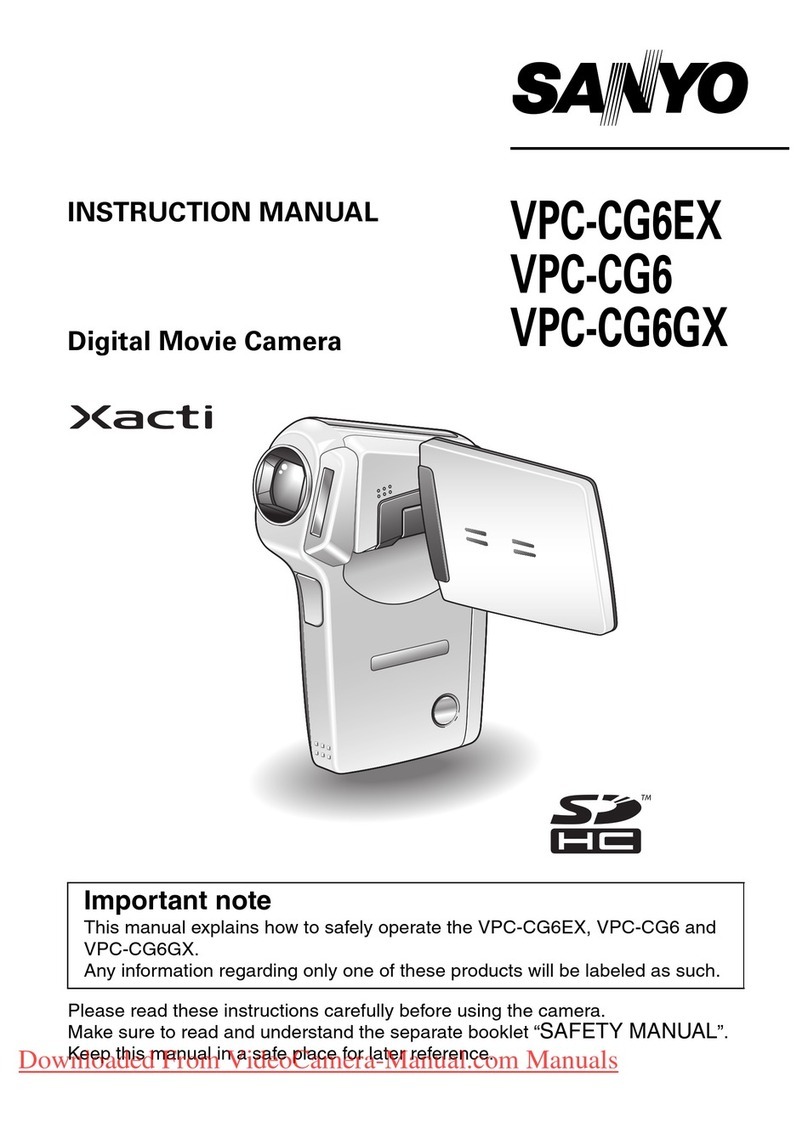 Sanyo Xacti VPC-CG6EX User manual