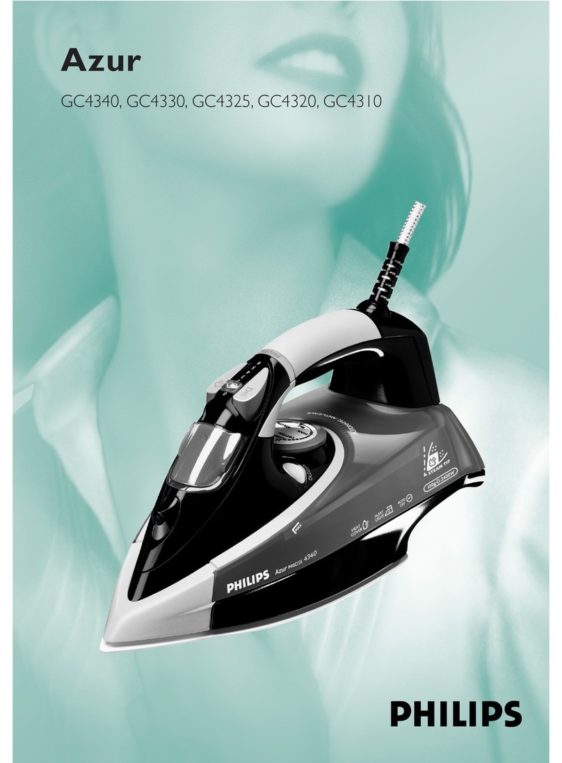 Philips Azur GC4340 User manual