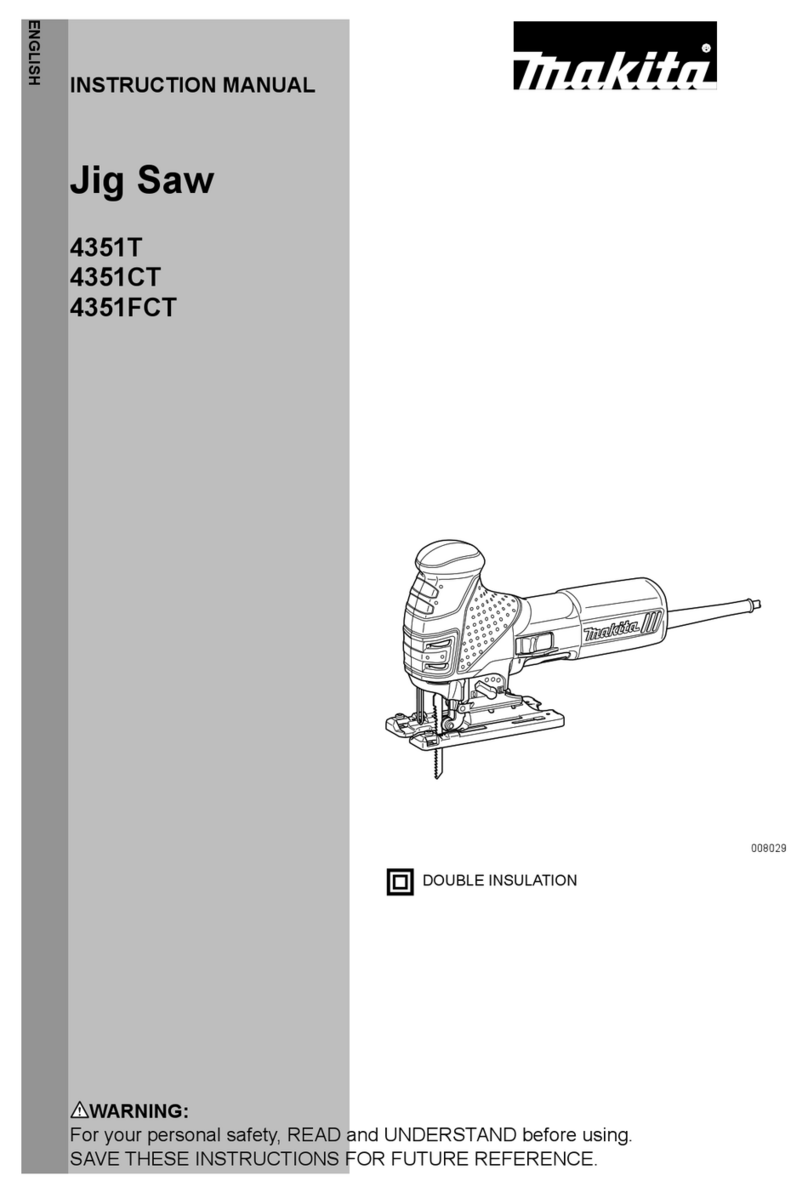 Makita 4351T instruction manual