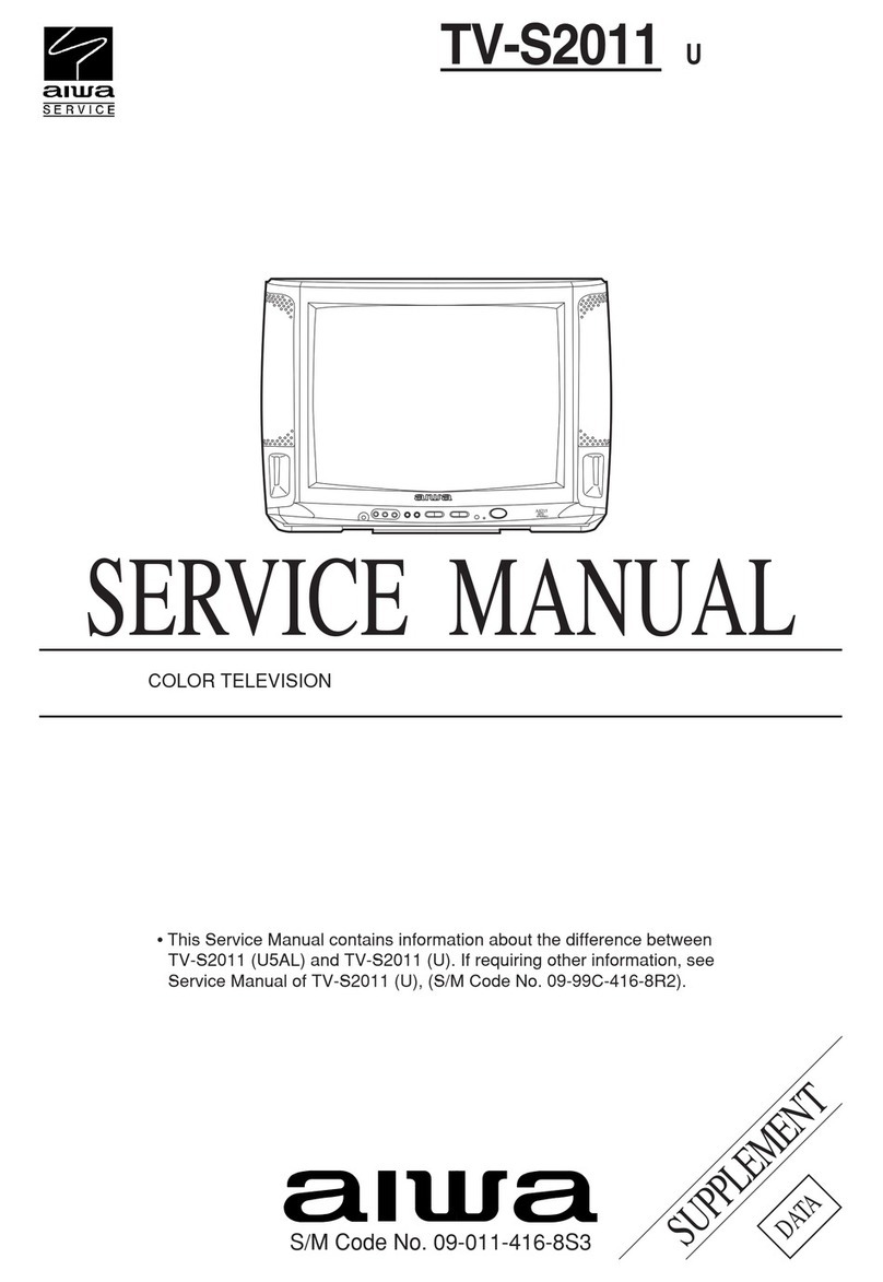 Aiwa TV-S2011 User manual