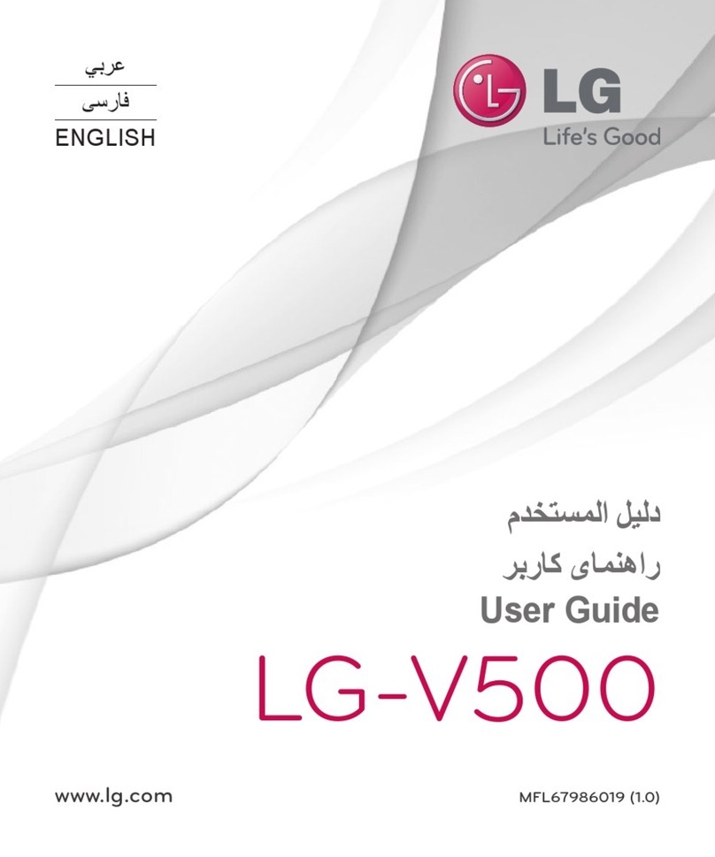 LG LG-V500 User manual