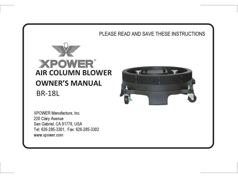 XPower BR-18L User manual