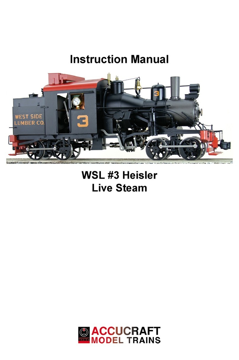 Accucraft WSL #3 heisler User manual