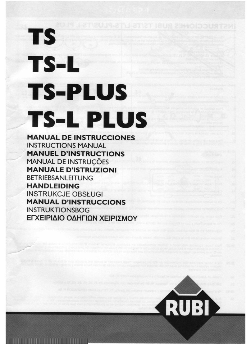 Rubi TS instruction manual