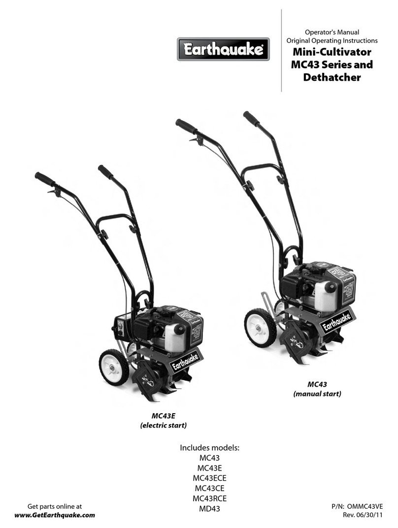 EarthQuake MC43 User manual