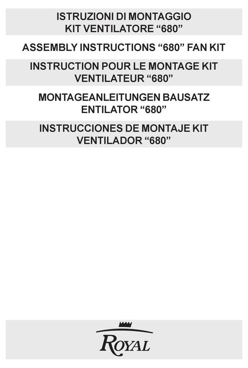 Royal 680 Assembly instruction Royal 680 Assembly instruction