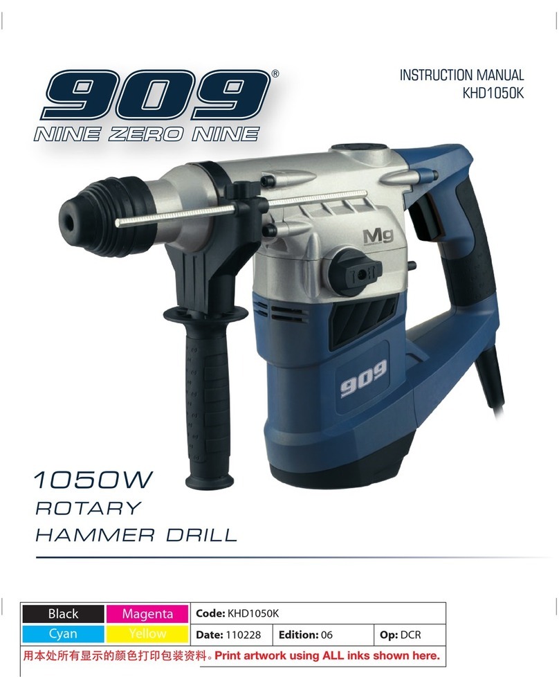 909 KHD1050K User manual