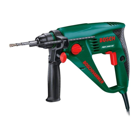 Bosch PBH 2000 RE Original instructions