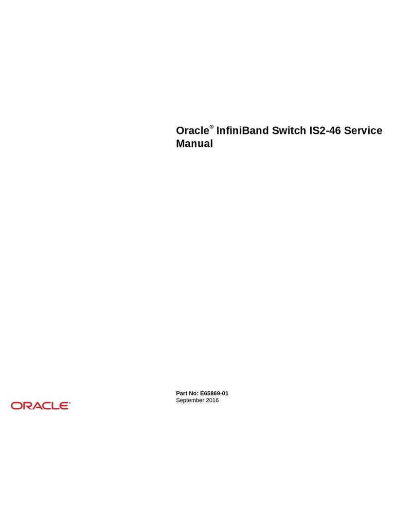 Oracle InfiniBand Switch IS2-46 User manual