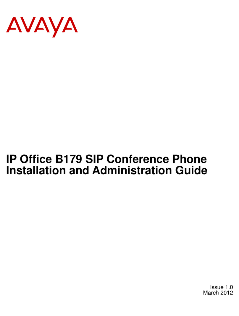 AVA Enterprises B179 Installation and administration guide