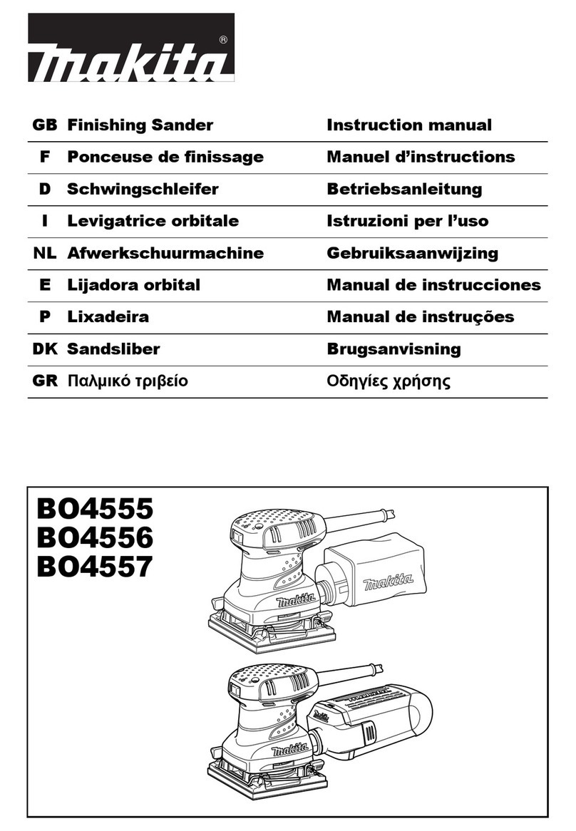 Makita BO4555 User manual