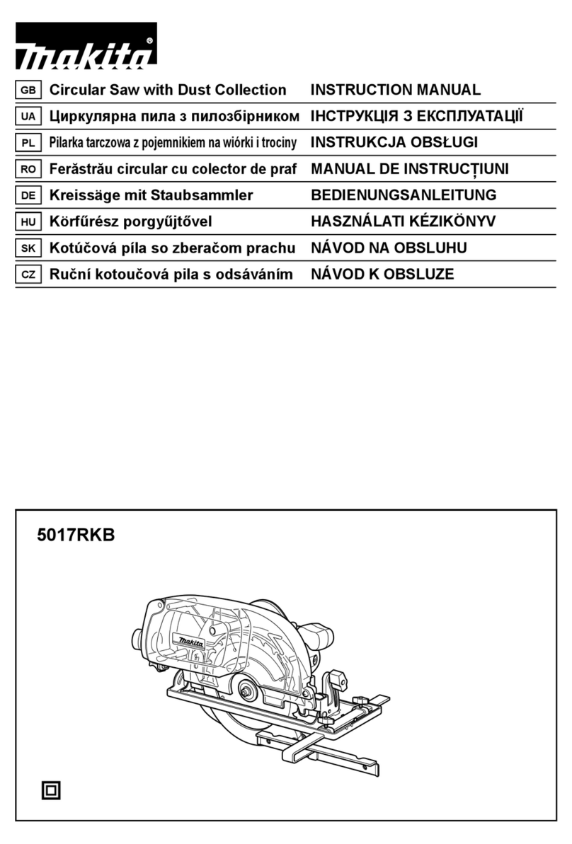 Makita 5017RKB instruction manual