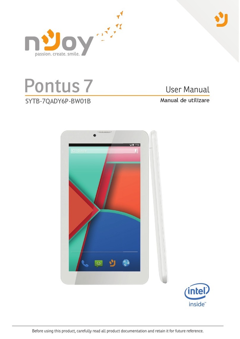Njoy Pontus 7 SYTB-7QADY6P-BW01B user manual