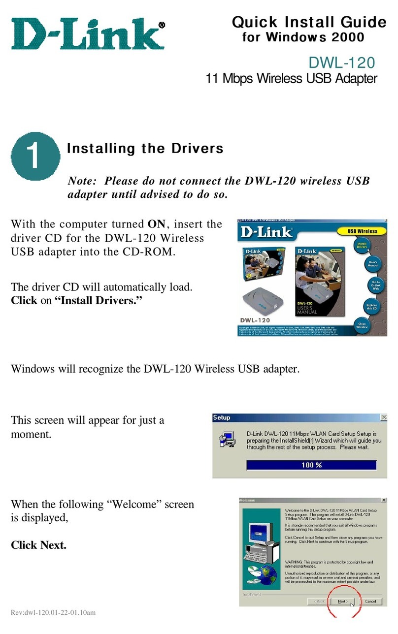 D-Link Air DWL-120 User manual
