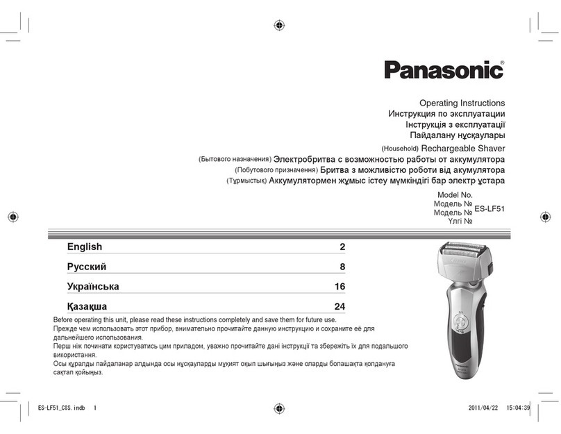 Panasonic ES-LF51 User manual