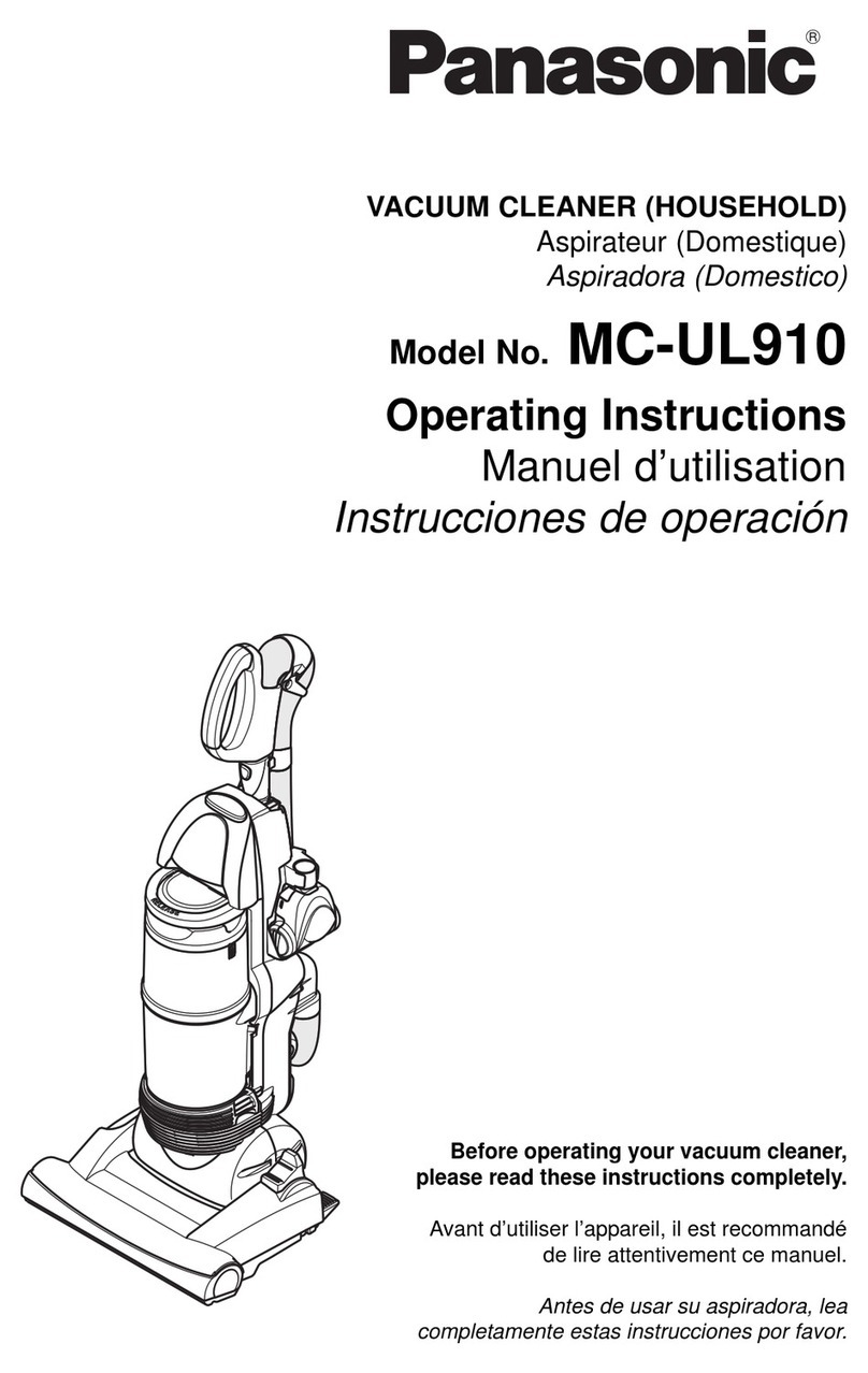 Panasonic MC-UL910 operating instructions